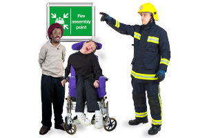 people with a disability evacuating