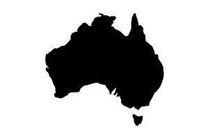 australia map