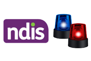 ndis logo and sirens