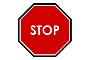 stop sign