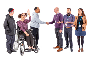 people with disability and providers meeting